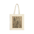Cotton Canvas Sage & Fern Tote Bag