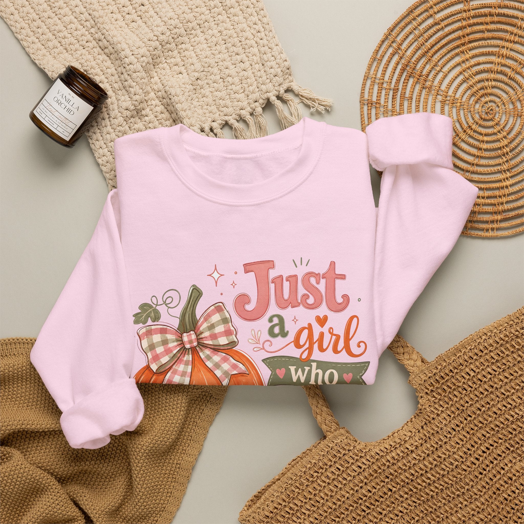 Girl who Loves Fall Sweatshirt