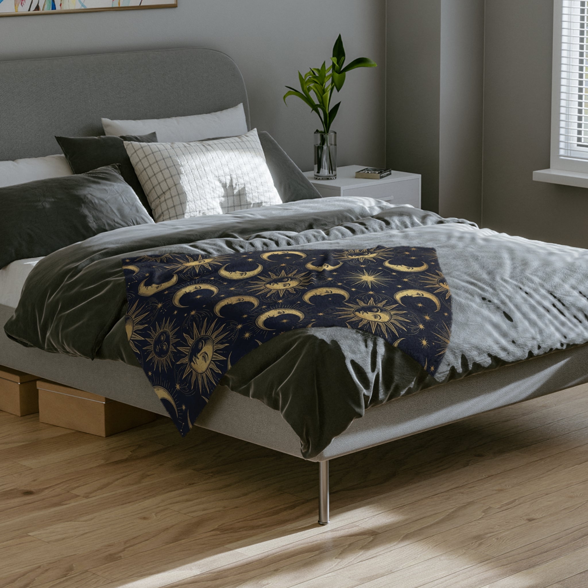 Celestial Velveteen Microfiber Blanket
