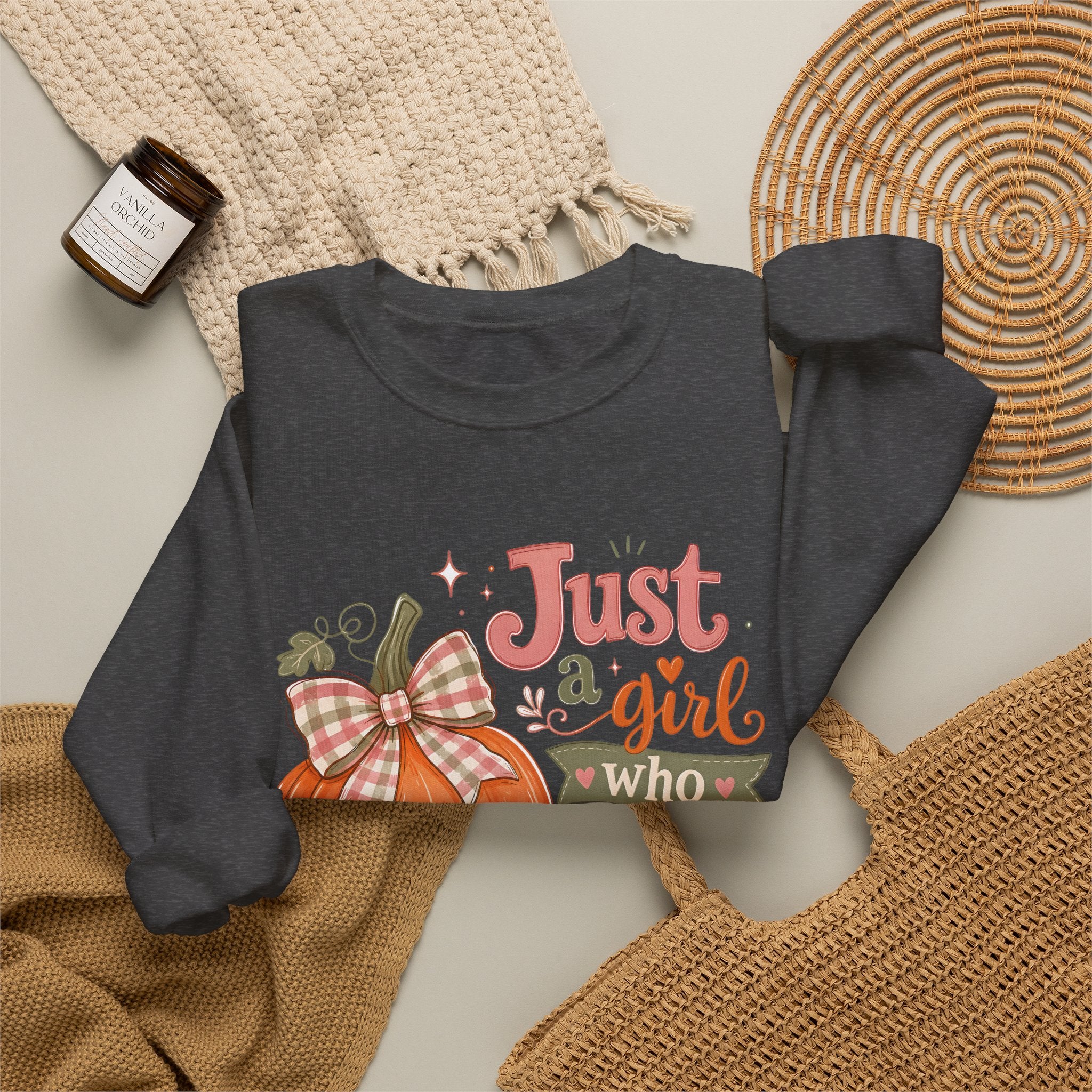 Girl who Loves Fall Sweatshirt